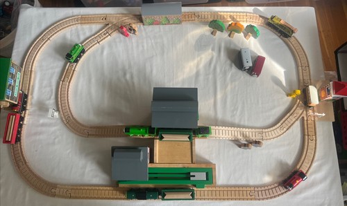 Thomas wooden train sawmill - thomas,