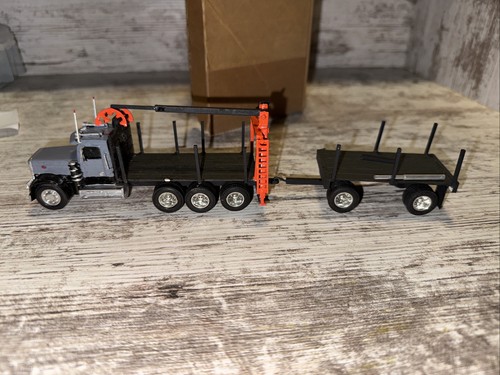 Scratch built log hauler - built,