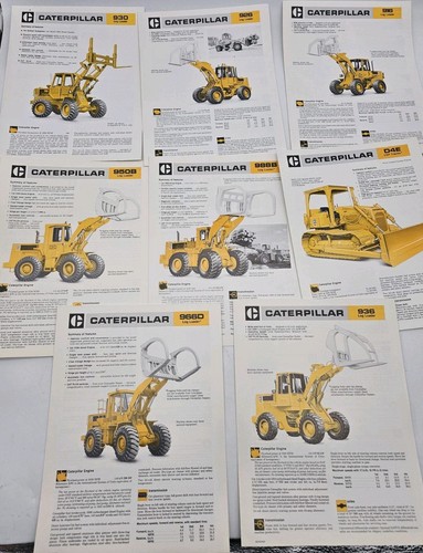 Vintage caterpillar brochure - caterpillar,
