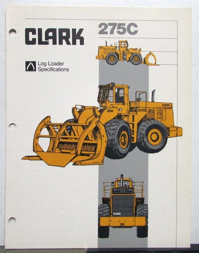 1981 clark 275c log - clark,