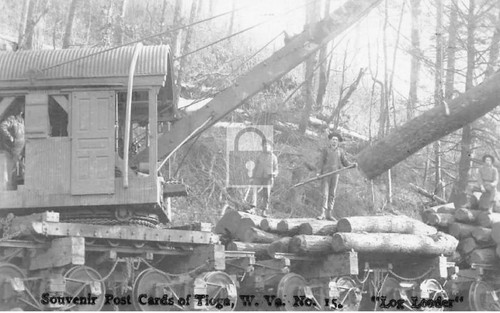 Lumber log loader - log,