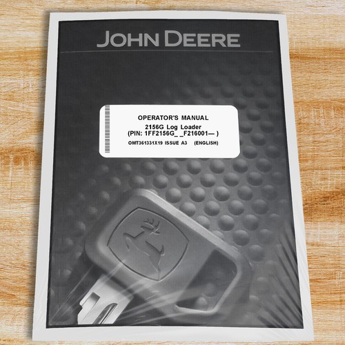 John deere 2156g - john, log